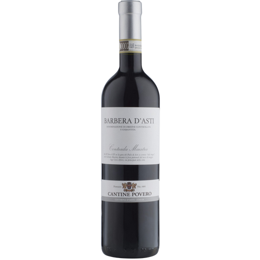 Cantine Povero Contrada Maestra Barbera D´Asti DOCG Rosso