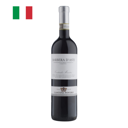 Cantine Povero Contrada Maestra Barbera D´Asti DOCG Rosso